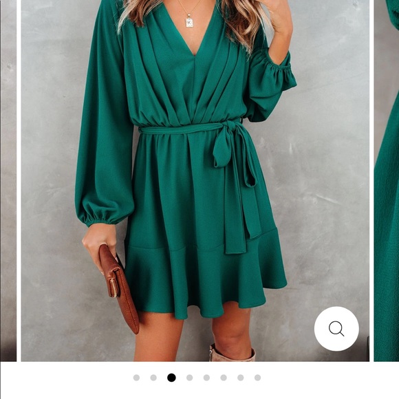 Green VICI Dress Brand New - Picture 2 of 4